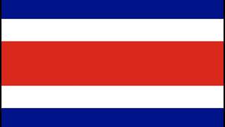 Costa Rican National Anthem  Himno Nacional de Costa Rica  Noble patria tu hermosa bandera [upl. by Lienahs]