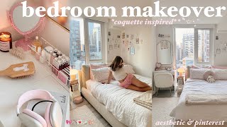 EXTREME ROOM MAKEOVER  TOUR spring cleaning decluttering ikea furniture amazon organization [upl. by Weissman]