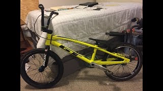 2018 bmx race bike check [upl. by Yruok]