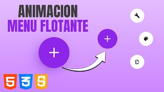 👉Cómo hacer un BOTÓN FLOTANTE con Menú  HTML CSS y Javascript 🔥 [upl. by Ybrek]