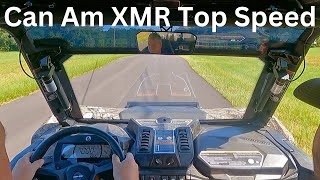 Can Am Commander 1000R XMR Top SpeedShift Phase Stock [upl. by Anayra]