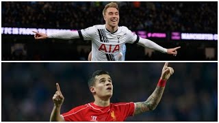 Christian Eriksen VS Phillipe Coutinho 1516  wSwampieHD [upl. by Felder]