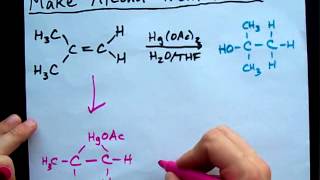 Alkene  Water Using Mercury  Alcohol [upl. by Wilterdink]