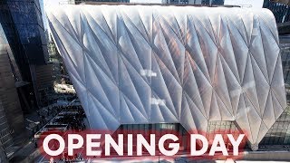 The Shed Arts center makes debut at Hudson Yards [upl. by Waddington]