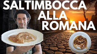 SALTIMBOCCA ALLA ROMANA 🏛️🟥🟨  INTRAMONTABILI [upl. by Benil]