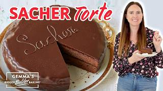 Classic Austrian Sacher Torte Recipe [upl. by Lasyrc]