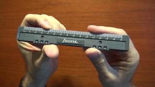 How to Use the Filofax Hole Punch [upl. by Mosby]