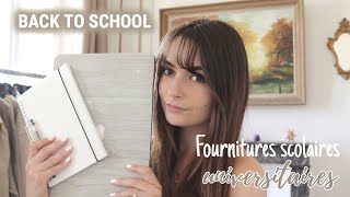 les fournitures essentielles pour luniversité ☁️ [upl. by Anerahs]