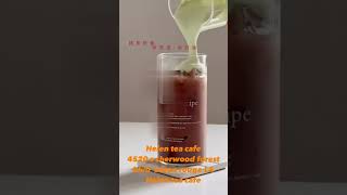 Matcha Black Forest bubble coffee smoothie tea drink coffeetime bubble coffee milktea [upl. by Guinevere]