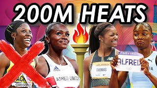 Shericka Jackson DNS Womens 200m Heats Recap  Paris Olympics Athletics [upl. by Naneek]