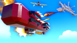 2 Planes vs 1 OVERPOWERED BLIMP [upl. by Audie522]