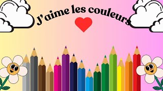 Les couleurs en Français [upl. by Karisa]