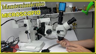 Mantenimiento del Microscopio Optico  Limpiar las Lentes [upl. by Enautna]