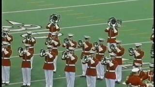 The Commandants Own United States Marine Drum and Bugle Corps  BEGIN THE BEGUINE  1990 part 2 [upl. by Alyad]