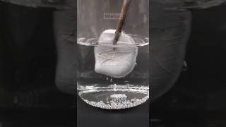 Pouring mercury into liquid nitrogen [upl. by Raquela]