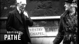 Sir William Beveridge Marries  1942 1942 [upl. by Stetson]