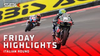 HIGHLIGHTS from DAY 1️⃣ at Cremona 🤩  2024 ItalianWorldSBK 🇮🇹 [upl. by Selrhc383]