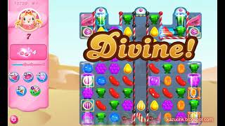 Candy Crush Saga Level 12720 NO boosters 2nd version [upl. by Sivart]