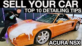 Top 10 Detailing Tips To Add Value To Your Car [upl. by Anitsirhcairam]