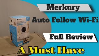 Merkury Smart WiFi Auto Follow Camera Review [upl. by Bosch535]