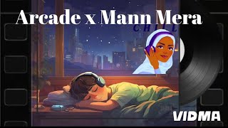 Arcade x Mann Mera  LofiReverbSlowed Mix Song Hindi English 2024 New [upl. by Girand221]