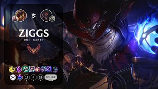 Ziggs Carry vs Lucian  KR Grandmaster Patch 148 [upl. by Lanod]