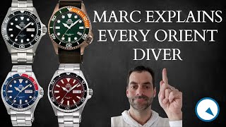 Every Orient Dive Watch Explained [upl. by Socrates]