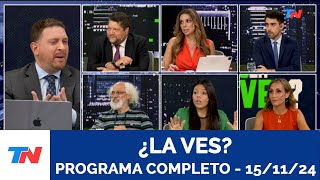 ¿LA VES I Programa Completo  151124 [upl. by Iknarf]