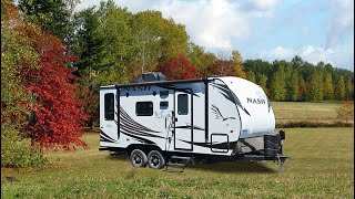 Quick Tour of the NASH 17K Travel Trailer [upl. by Anitsirt]