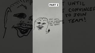 Stranger Danger PART 2 comic cartoon funny comedy drawing [upl. by Sajet]