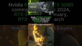 Nvidia RTX 5090 RTX 5080 are coming on January 2024 RTX 5070 on February RTX 5060 on March [upl. by Okihcim]