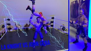 LA Knight vs John Cena  Winner Faces Brock Lesnar [upl. by Conrado822]