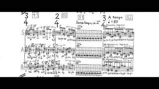 György Ligeti  Nouvelles Aventures w score for 3 singers and 7 instruments19621965 [upl. by Audra]