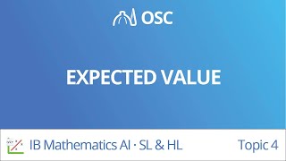 Expected value IB Maths AI SLHL [upl. by Sucramrej34]