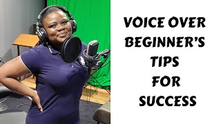 5 TIPS FOR BEGINNER VOICE OVER ARTISTS  South African YouTuber [upl. by Dewain999]