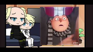 Past Dru and his Dad react to the future Despicable Me [upl. by Terrej]