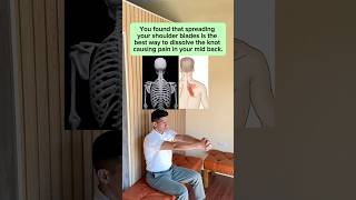 Rhomboid Pain Relief backpainexercises rhomboids viralshort [upl. by Artamas]