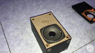 DIY Mini Desk Bluetooth Mono Speaker  Part 1 [upl. by Eisse192]