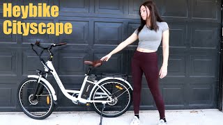 Heybike Cityscape EBike Unboxing Assembly amp Riding [upl. by Ahsieyt]