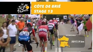 Côte de Brié  Stage 13  Tour de France 2018 [upl. by Ennyleuqcaj]