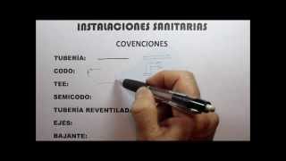 INSTALACIONES SANITARIAS  CONVENCIONES [upl. by Goda]