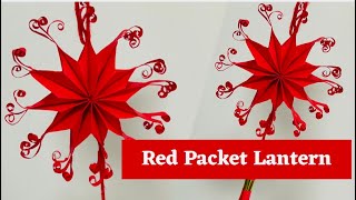 Chinese New Year Decoration Ideas Using Red Packet  Ang pow Decor  Red packet lantern  CNY 2024 [upl. by Nawaj310]