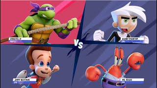 Nickelodeon All Star Brawl 2 ROCKSTEADY Gameplay 25 [upl. by Aihtibat589]