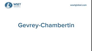 How to say it Gevrey Chambertin [upl. by Prospero131]