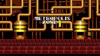 Metropolis Zone Act 1 RMX  Sonic The Hedgehog 2 CD [upl. by Otina]