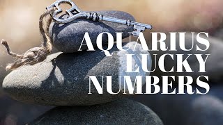 Aquarius October 2021 Lucky Numbers [upl. by Labanna]