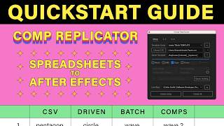 Comp Replicator for After Effects Quickstart [upl. by Jody338]