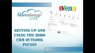 Zoho CRM Outlook Integration [upl. by Ydnyc]