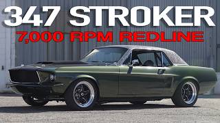 Garage Built 67 Mustang Coupe with HIGH REVS 7000RPM 4K [upl. by Queri]