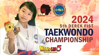 2024 ITF TaekwonDo Double Gold Victory  5th Derek Fist Championship [upl. by Yknip793]